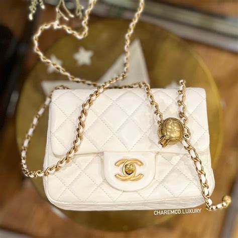 chanel gold ball bag|chanel small flap bag new.